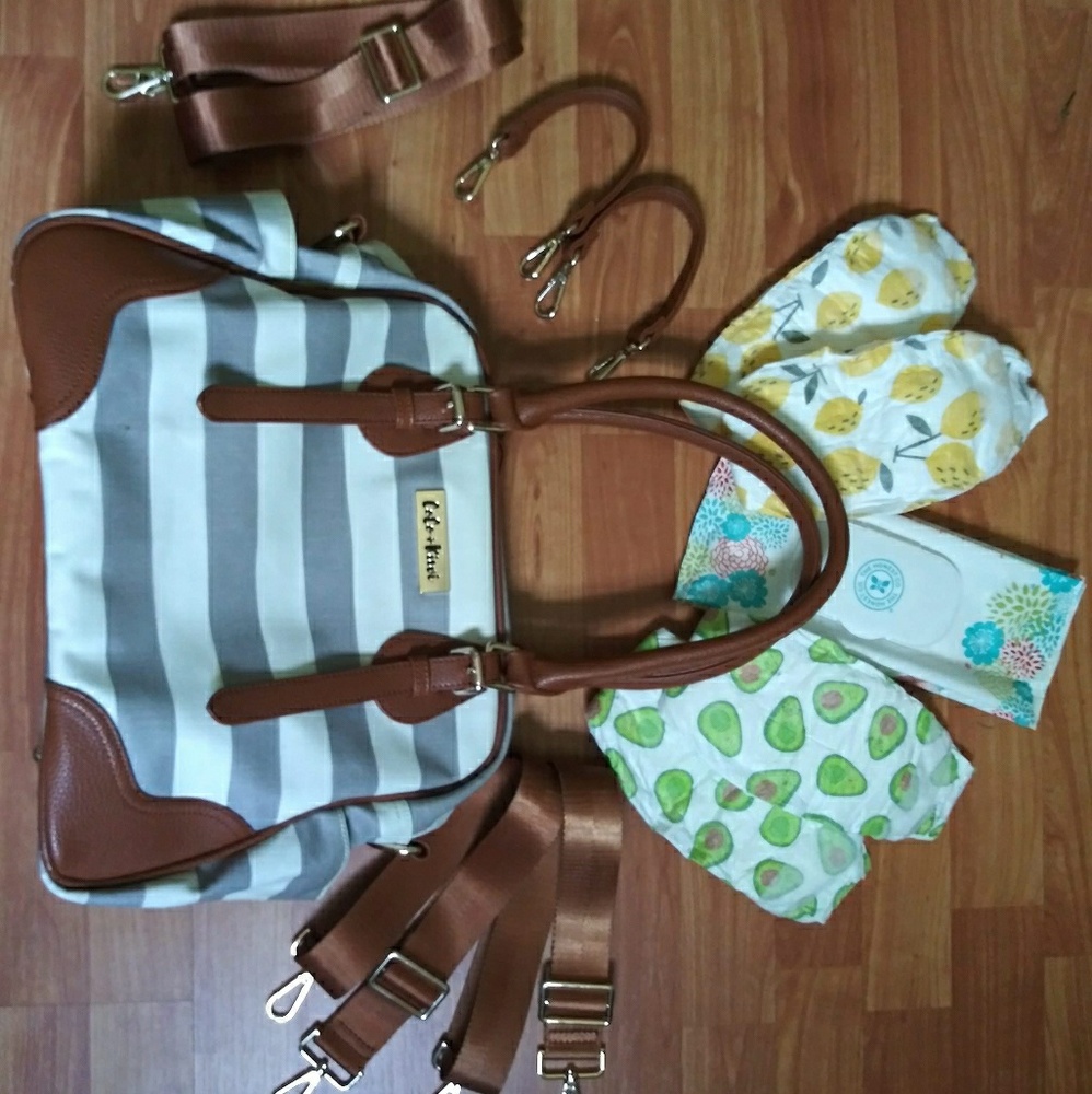 Coco & Kiwi Provence diaper bag